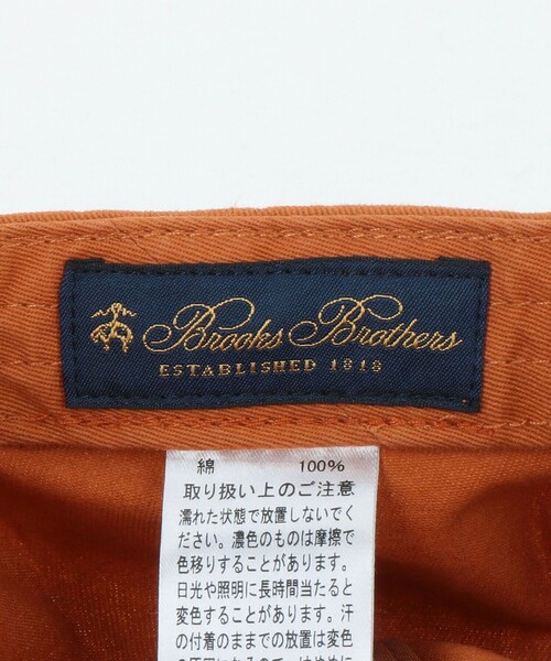 BROOKS BROTHERS(ブルックスブラザーズ)の「<Brooks Brothers>エンブレム キャップ(キャップ・メンズ・ダークオレンジ/ライム/ベージュ/ダークグレー・FREE)」の14枚目の写真