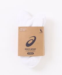 ASICS（アシックス）の「《ASICS》3Pｸｵｰﾀｰｿｯｸｽ（ソックス/靴下）」