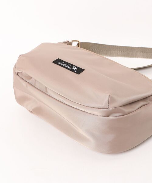 Arnold Palmer（アーノルドパーマー）の「ポリエステル ラウンド ショルダーバッグ（ショルダーバッグ・レディース・チャコールグレー/グレイッシュベージュ/ブラック・F）」の14枚目の写真