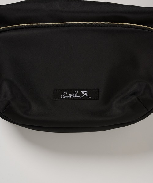 Arnold Palmer（アーノルドパーマー）の「ポリエステル ラウンド ショルダーバッグ（ショルダーバッグ・レディース・チャコールグレー/グレイッシュベージュ/ブラック・F）」の10枚目の写真