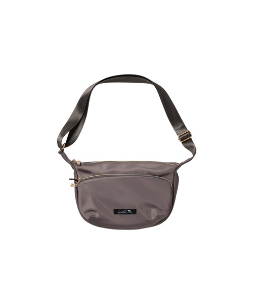 Arnold Palmer（アーノルドパーマー）の「ポリエステル ラウンド ショルダーバッグ（ショルダーバッグ・レディース・チャコールグレー/グレイッシュベージュ/ブラック・F）」の7枚目の写真