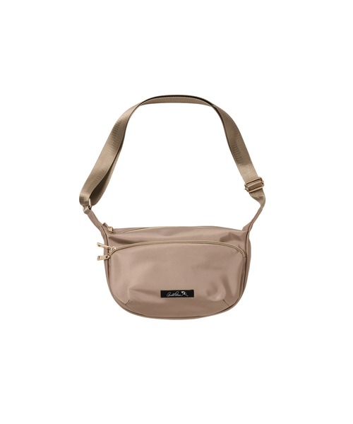 Arnold Palmer（アーノルドパーマー）の「ポリエステル ラウンド ショルダーバッグ（ショルダーバッグ・レディース・チャコールグレー/グレイッシュベージュ/ブラック・F）」の8枚目の写真