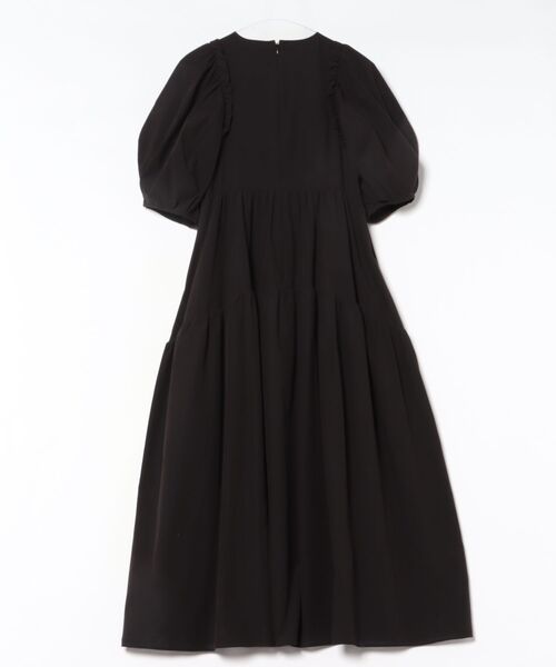 CLANE(クラネ)の「CLANE/クラネ/BUBBLE FRILL ONEPIECE(ワンピース・レディース・ブラック/ホワイト・1)」の3枚目の写真