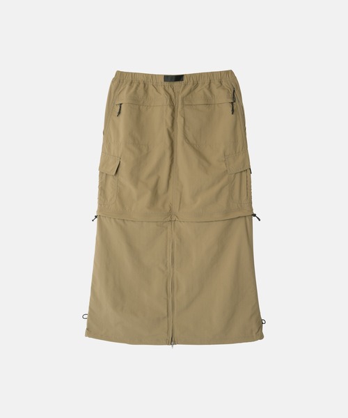 Gramicci(グラミチ)の「CONVERTIBLE CARGO SKIRT / コンバーチブルカーゴスカート Gramicci グラミチ(スカート・レディース・ブラック/カーキ・XL/L/M/S)」の10枚目の写真