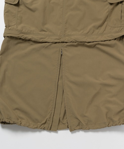 Gramicci(グラミチ)の「CONVERTIBLE CARGO SKIRT / コンバーチブルカーゴスカート Gramicci グラミチ(スカート・レディース・ブラック/カーキ・XL/L/M/S)」の17枚目の写真