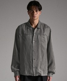 GRANCY�i�O�����V�[�j�́u�yGRANCY�zVintage Fade Open-collar Shirt / ���B���e�[�W�t�F�[�h�I�[�v���J���[�V���c�i�V���c/�u���E�X�j�v