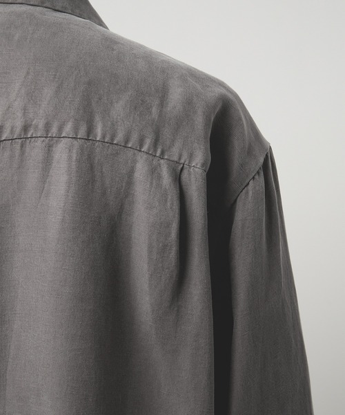 GRANCY(グランシー)の「【GRANCY】Vintage Fade Open-collar Shirt / ヴィンテージフェードオープンカラーシャツ(シャツ/ブラウス・メンズ・ベージュ系1/グレー系1・L/M/S)」の9枚目の写真