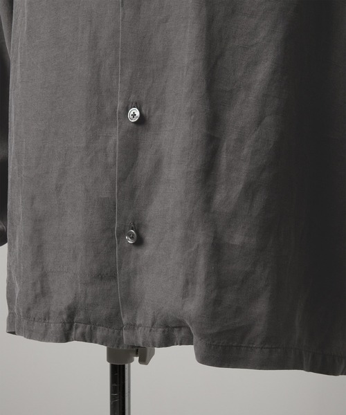 GRANCY(グランシー)の「【GRANCY】Vintage Fade Open-collar Shirt / ヴィンテージフェードオープンカラーシャツ(シャツ/ブラウス・メンズ・ベージュ系1/グレー系1・L/M/S)」の11枚目の写真