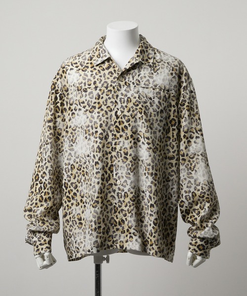 GRANCY(グランシー)の「【GRANCY】Vintage Fade Open-collar Shirt / ヴィンテージフェードオープンカラーシャツ(シャツ/ブラウス・メンズ・ベージュ系1/グレー系1・L/M/S)」の13枚目の写真