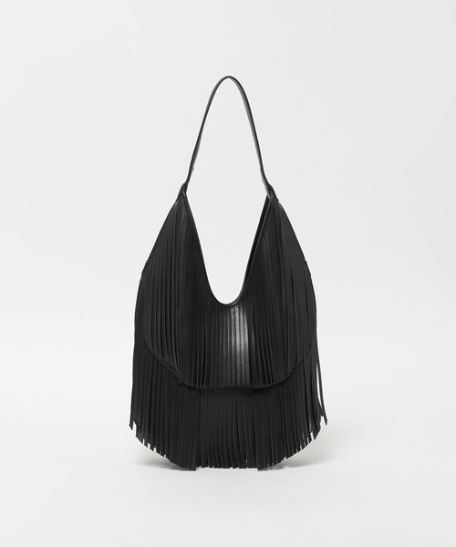 HELOYSE（エロイーズ）の「＜HELOYSE＞フリンジ ショルダーバッグ（ショルダーバッグ・レディース・ホワイト/ブラック・FREE）」の14枚目の写真