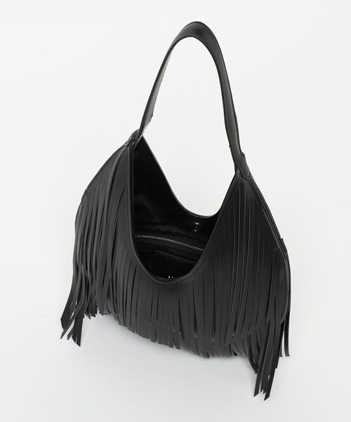 HELOYSE（エロイーズ）の「＜HELOYSE＞フリンジ ショルダーバッグ（ショルダーバッグ・レディース・ホワイト/ブラック・FREE）」の18枚目の写真