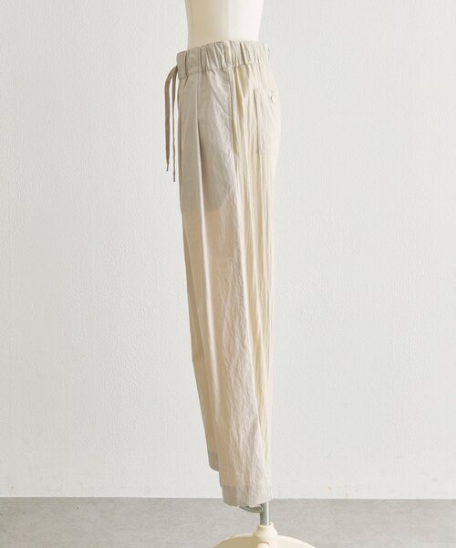 ear PAPILLONNER（イアパピヨネ）の「前後異素材パンツ【SUM1 STYLE】（その他パンツ・レディース・ブラック/ライトベージュ・FREE）」の17枚目の写真