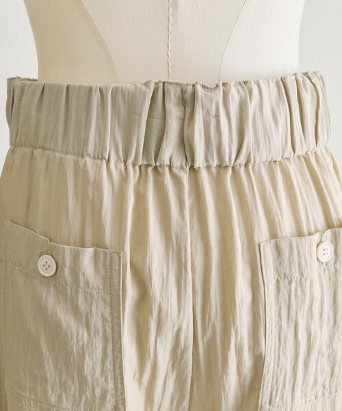 ear PAPILLONNER（イアパピヨネ）の「前後異素材パンツ【SUM1 STYLE】（その他パンツ・レディース・ブラック/ライトベージュ・FREE）」の21枚目の写真