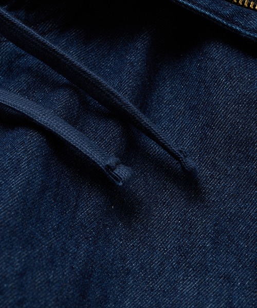 Eddie Bauer(エディーバウアー)の「プルオン ショートパンツ(デニムパンツ・メンズ・インディゴブルー/ホワイト/ライトブルー・XXL/XL/L/M)」の12枚目の写真