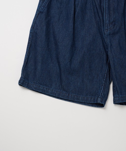 Eddie Bauer(エディーバウアー)の「プルオン ショートパンツ(デニムパンツ・メンズ・インディゴブルー/ホワイト/ライトブルー・XXL/XL/L/M)」の14枚目の写真