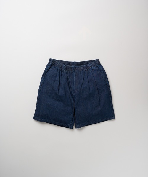Eddie Bauer(エディーバウアー)の「プルオン ショートパンツ(デニムパンツ・メンズ・インディゴブルー/ホワイト/ライトブルー・XXL/XL/L/M)」の8枚目の写真