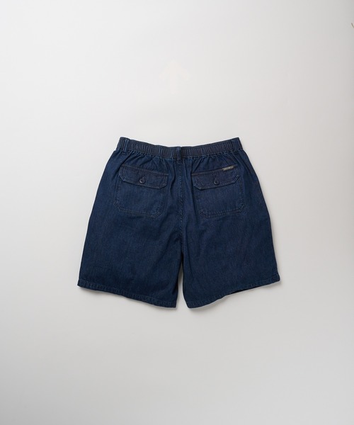 Eddie Bauer(エディーバウアー)の「プルオン ショートパンツ(デニムパンツ・メンズ・インディゴブルー/ホワイト/ライトブルー・XXL/XL/L/M)」の9枚目の写真