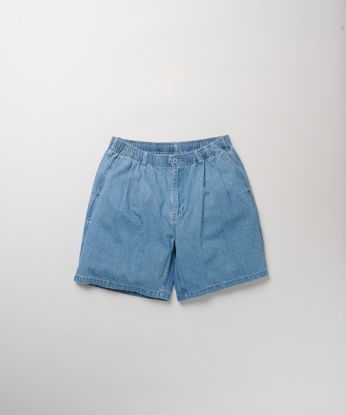 Eddie Bauer(エディーバウアー)の「プルオン ショートパンツ(デニムパンツ・メンズ・インディゴブルー/ホワイト/ライトブルー・XXL/XL/L/M)」の7枚目の写真