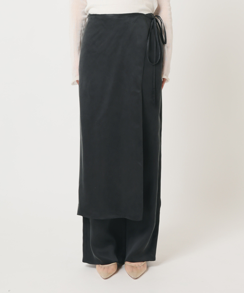 plage（プラージュ）の「R’IAM レイヤードパンツ（その他パンツ・レディース・ベージュ/ブラック・38/36/34）」の5枚目の写真