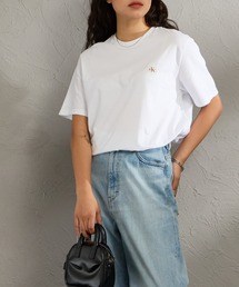 [Calvin Klein/カルバンクライン] ワンポイントロゴ ショートスリーブTシャツ