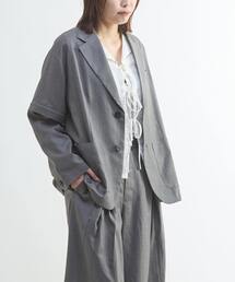 CONVERSE TOKYO | 【HL】LINEN LIKE 2WAY TAILORED JACKET(テーラードジャケット)