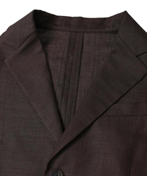 CONVERSE TOKYO(コンバーストウキョウ)の「【HL】LINEN LIKE 2WAY TAILORED JACKET(テーラードジャケット・レディース・グレー/ブラウン・FREE)」の10枚目の写真