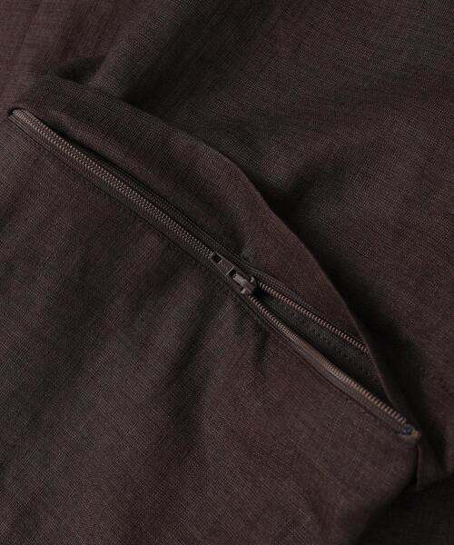 CONVERSE TOKYO(コンバーストウキョウ)の「【HL】LINEN LIKE 2WAY TAILORED JACKET(テーラードジャケット・レディース・グレー/ブラウン・FREE)」の6枚目の写真