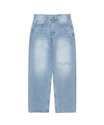 WELLBEING EXPRESS（ウェルビーイングエクスプレス）の「Fake Pocket Denim Light Blue（デニムパンツ）」