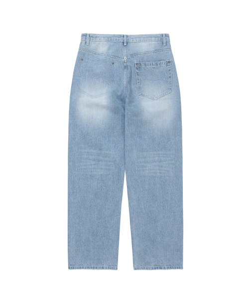 WELLBEING EXPRESS(ウェルビーイングエクスプレス)の「Fake Pocket Denim Light Blue(デニムパンツ・レディース・その他・SMALL/MEDIUM/LARGE)」の2枚目の写真