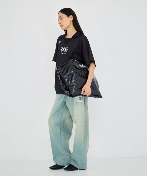 TOGA PULLA(トーガ プルラ)の「【TOGA TOO/トーガトゥー】Tote bag UMBRO SP/アンブロコラボレーション/トートバッグ(トートバッグ・レディース・ブラック・FREE)」の4枚目の写真