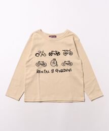 P.FIELD（ピーフィールド）の「P.FIELD/ピーフィールド　日本製　サイクル　ロンT（Tシャツ/カットソー）」