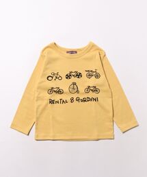 P.FIELD（ピーフィールド）の「P.FIELD/ピーフィールド　日本製　サイクル　ロンT（Tシャツ/カットソー）」