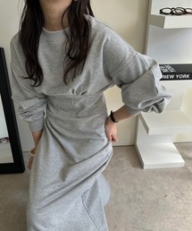 Feliz（フェリス）の「スウェットロングワンピース（ワンピース）」