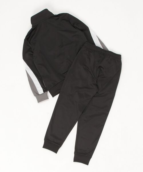 PUMA（プーマ）の「プーマ PUMA ESS BLOCK ポリ スーツ B（ジャージ・キッズ・ネイビー/グリーン/ブラック・120cm/130cm/140cm/150cm/160cm）」の4枚目の写真