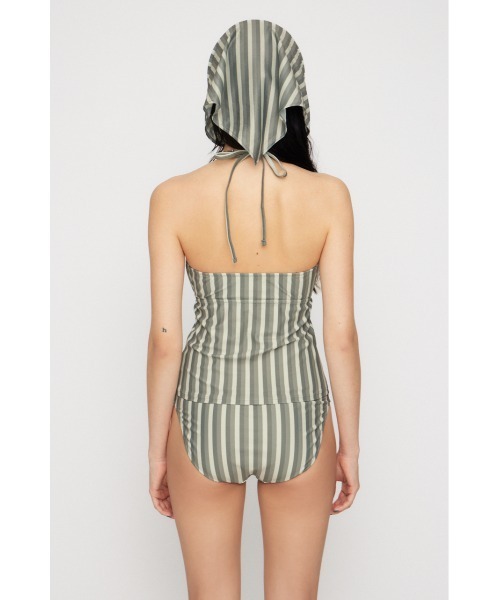 LAGUA GEM(ラグアジェム)の「STRIPE SET タンキニ(水着・レディース・ブラック/グレー・FREE)」の14枚目の写真
