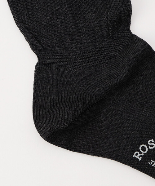 FREAK'S STORE(フリークスストア)の「ROSTER SOX/ロスターソックス MERA/メラ(ソックス/靴下・レディース・ブラック/ライトグレー・ONE SIZE)」の5枚目の写真