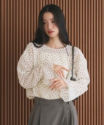 BEAUTY&YOUTH UNITED ARROWS | ポリエステル ドット シアー ブラウス ウォッシャブル(シャツ/ブラウス)