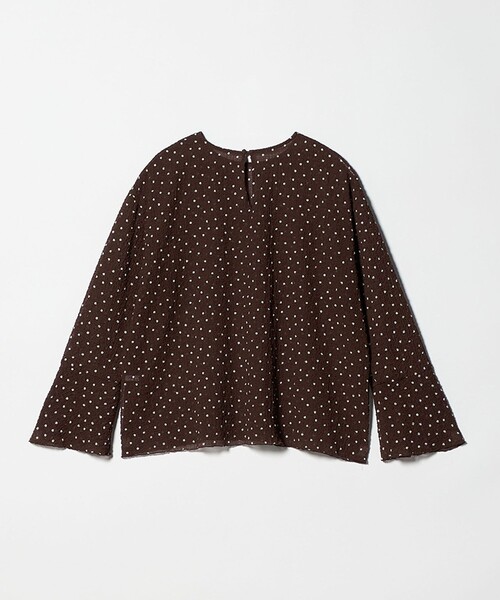 BEAUTY&YOUTH UNITED ARROWS（ビューティーアンドユースユナイテッドアローズ）の「ポリエステル ドット シアー ブラウス ウォッシャブル（シャツ/ブラウス・レディース・ダークブラウン/ブラック/オフホワイト・FREE）」の11枚目の写真