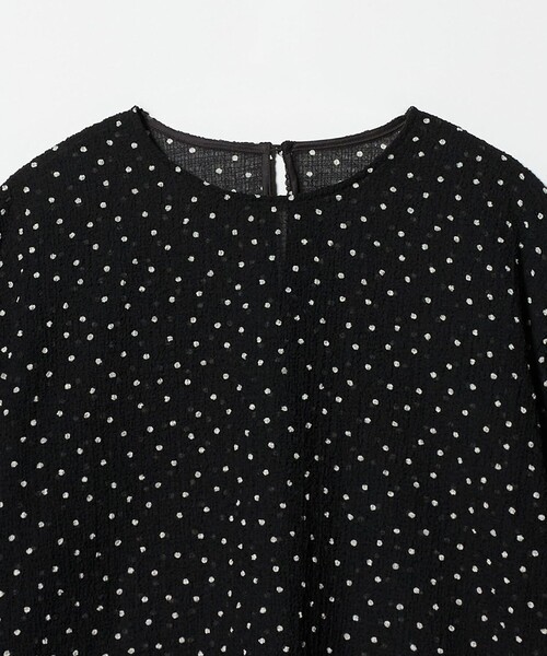 BEAUTY&YOUTH UNITED ARROWS（ビューティーアンドユースユナイテッドアローズ）の「ポリエステル ドット シアー ブラウス ウォッシャブル（シャツ/ブラウス・レディース・ダークブラウン/ブラック/オフホワイト・FREE）」の21枚目の写真