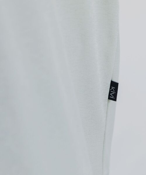 kivi(キヴィ)の「シアーオーバーT(Tシャツ/カットソー・レディース・ライトグリーン/ブラック/オフホワイト・FREE)」の8枚目の写真