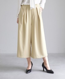 White Collection（ホワイトコレクション）の「【 抜け感モード 】とろみツイル・ミディフレアパンツ（その他パンツ）」