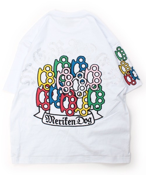 GALFY(ガルフィー)の「『GALFY/ガルフィー』メリケン HEARTS Tee 半袖Tシャツ 【Z】(Tシャツ/カットソー・レディース・ホワイト/ブラック・XL/L)」の13枚目の写真