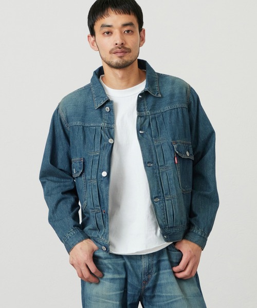 EDWIN(エドウィン)の「EDWIN エドウィン 505Z ライトオンス デニムジャケット Gジャン セットアップ対応 セルビッジ(デニムジャケット・メンズ・インディゴブルー/ブルー/ライトインディゴブルー・SMALL/MEDIUM/LARGE/X-LARGE)」の13枚目の写真