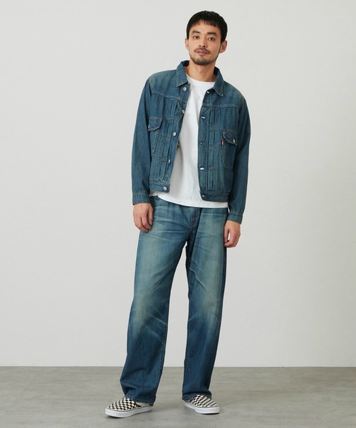 EDWIN(エドウィン)の「EDWIN エドウィン 505Z ライトオンス デニムジャケット Gジャン セットアップ対応 セルビッジ(デニムジャケット・メンズ・インディゴブルー/ブルー/ライトインディゴブルー・SMALL/MEDIUM/LARGE/X-LARGE)」の20枚目の写真