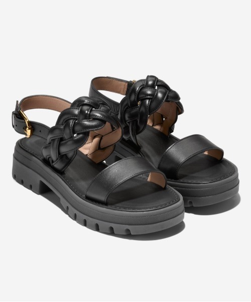 COLE HAAN（コールハーン）の「クレシダ ラグ サンダル womens（サンダル・レディース・ブラック・5.5/5/7.5/6.5/6）」の3枚目の写真