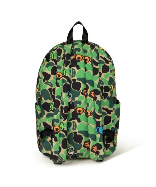 A BATHING APE（アベイシングエイプ）の「BABY MILO LARGE BACKPACK #5（バックパック/リュック・メンズ・グリーン・FREE）」の3枚目の写真