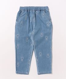 hakka kids（ハッカキッズ）の「【ミッフィー】総柄刺繍デニムパンツ（デニムパンツ）」