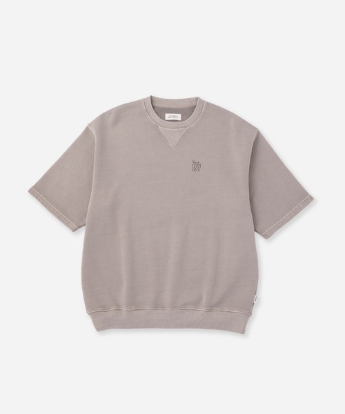 Saturdays NYC(サタデーズ ニューヨークシティ )の「Elliott Pigment Dyed SS Sweat(Tシャツ/カットソー・メンズ・グレー/ブラック系その他・XL/M/S/L)」の1枚目の写真