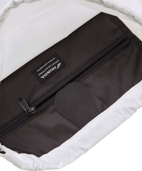 PHYPS MOTORCYCLE(フィップスモーターサイクル)の「Nylon Color Block Drawstring Bag White(バックパック/リュック・レディース・その他・FREE)」の5枚目の写真