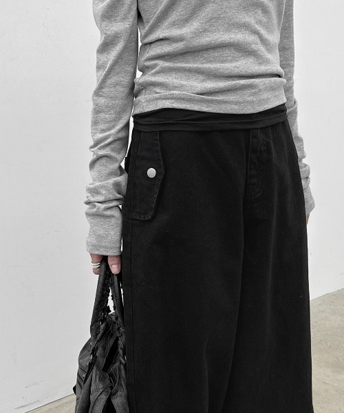 BLACKUP（ブラックアップ）の「[MADE] ピーコックバルーンコットンパンツ（その他パンツ・レディース・ブラック・SMALL/MEDIUM）」の5枚目の写真